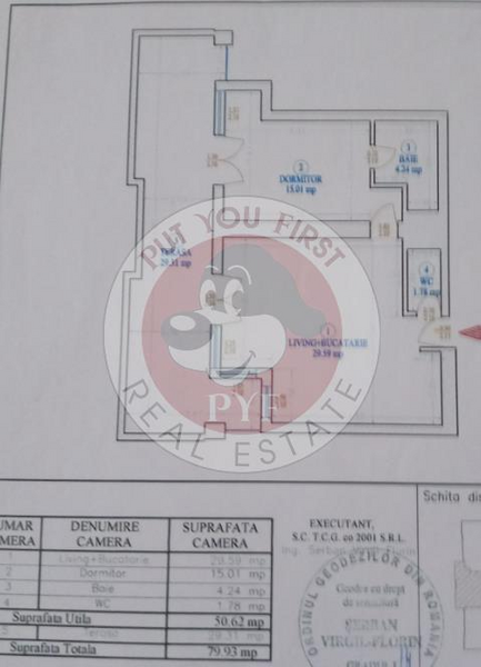 Titan | Apartament 2 camere | Semidecomandat | 80mp | B11547